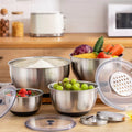 MIU Stainless Steel Mixing Bowls 11 Piece Set