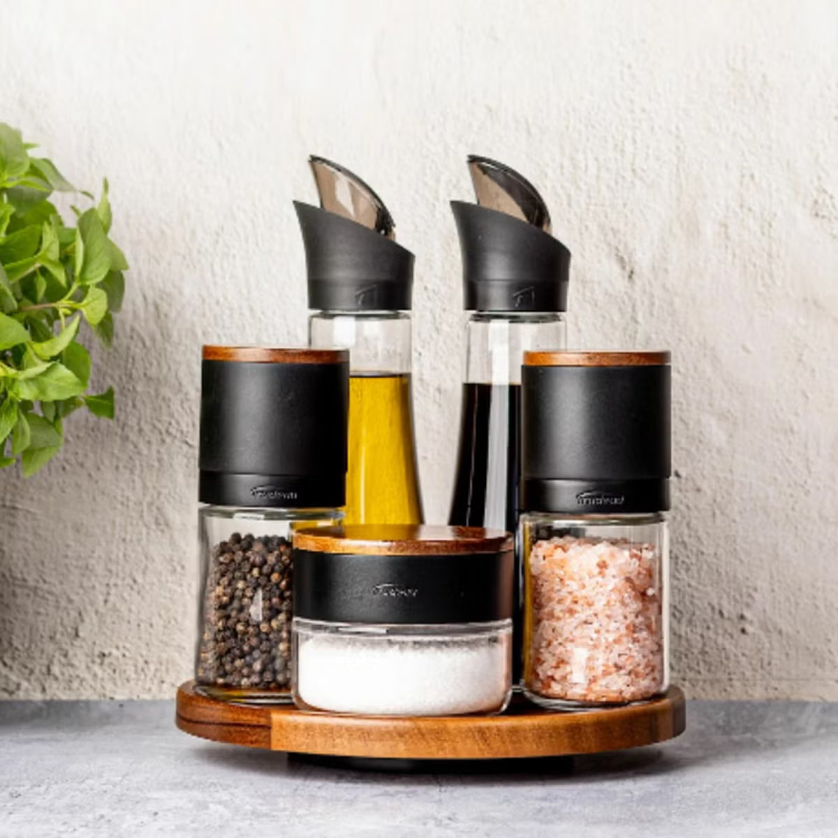 Trudeau Seasoning Station, 6 piece set