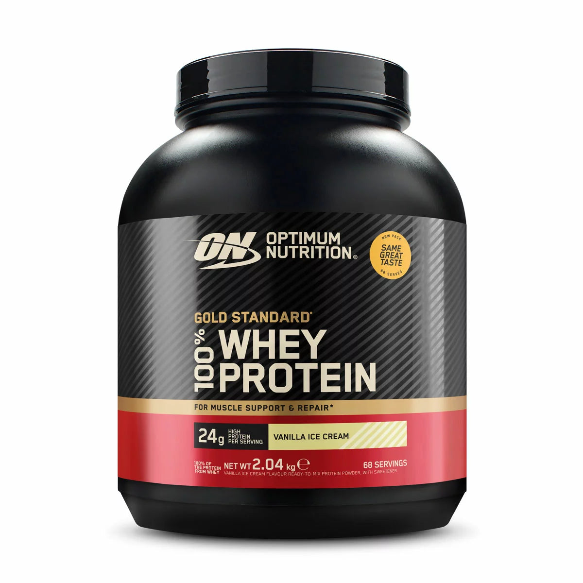 Optimum Nutrition Gold Standard Whey Powder Vanilla, 2kg