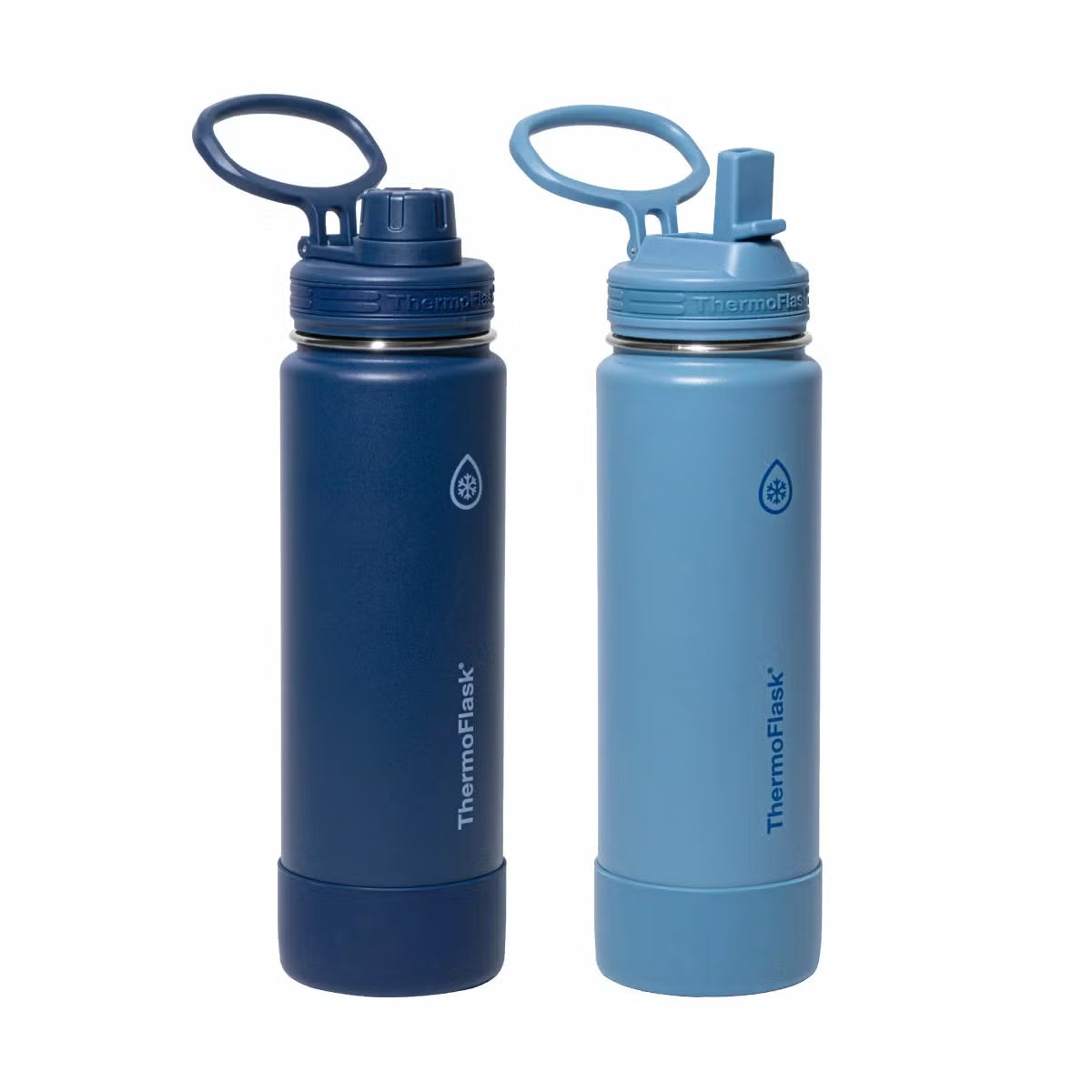 ThermoFlask Stainless Steel Water Bottle 710ml, 2 Pack in 3 Colours  4.6 Read 8 Reviews. Same page link. (8)