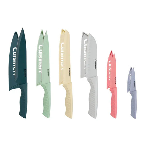 Cuisinart 6 Piece Knife Set With Sheaths