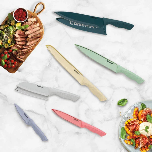 Cuisinart 6 Piece Knife Set With Sheaths