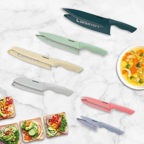 Cuisinart 6 Piece Knife Set With Sheaths