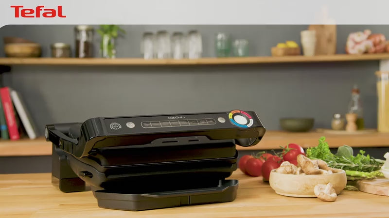 Tefal GC7178G1 OptiGrill+ Health Grill in Black